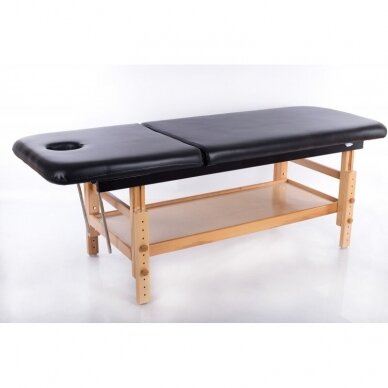 Stacjonarny stół do masażu Comfort (Black) 3