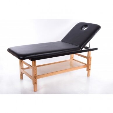 Stationäre Massageliege Comfort (Black)