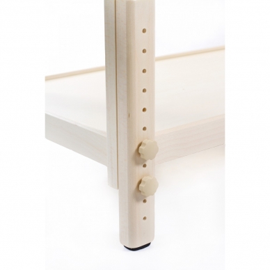 Stationäre Massageliege Classic Flat (Biege) 5