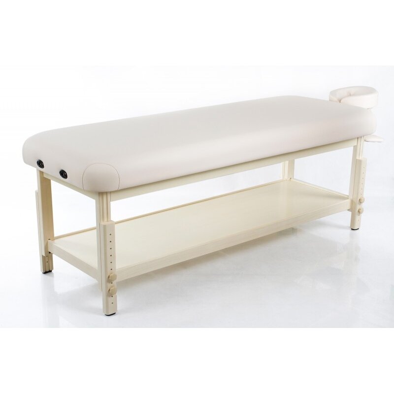Stationäre Massageliege Classic Flat (Biege) 1 Stationäre Massageliege Classic Flat (Biege) 1