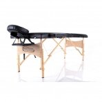 Foldable massage table Classic 2 (Black)
