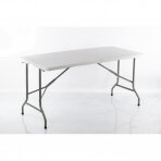 Kokoontaitettava pöytä 150X75cm PICNIC WHITE