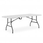 Folding table 244X75cm PICNIC WHITE