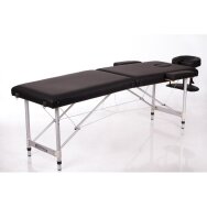 Складной массажный стол ALU S2 (Black)