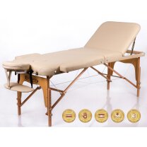 Foldable massage table Memory 3 (Beige) Foldable massage table Memory 3 (Beige)