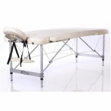 Foldable massage table ALU M2 (Cream)
