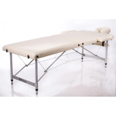 Sulankstomas masažo stalas ALU L2 (Cream)