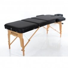 Sulankstomas masažo stalas Vip 3 (Black)