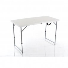Saliekamais galds 120X60cm PICNIC WHITE