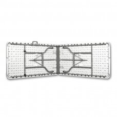 Kokkupandav laud 244X75cm PICNIC WHITE