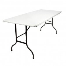 Kokkupandav laud 180X75cm PICNIC WHITE