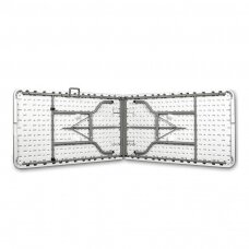 Kokkupandav laud 180X75cm PICNIC WHITE