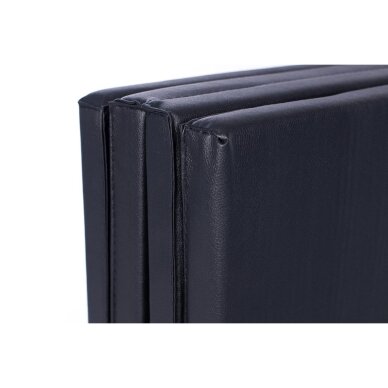 Foldable gymnastics mat Black 122x244cm 1 Foldable gymnastics mat Black 122x244cm 1