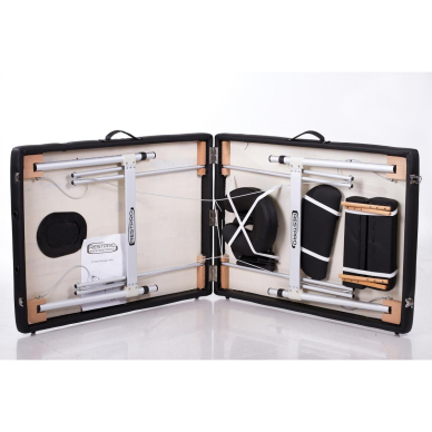 Sulankstomas masažo stalas ALU L2 (Black) 2