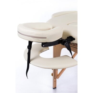 Kokkupandav massaažilaud Classic Oval 2 (Cream) 4