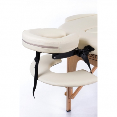 Składany stół do masażu Classic Oval 2 (Cream) 4