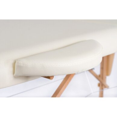 Kokkupandav massaažilaud Classic Oval 2 (Cream) 6