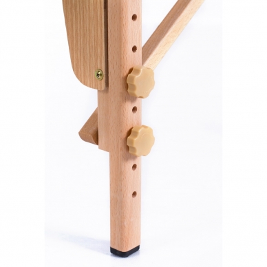 Kokkupandav massaažilaud Classic Oval 2 (Cream) 8