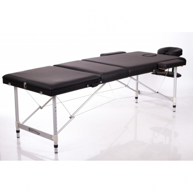 Saliekamais masāžas galds ALU 3 (Black) 1