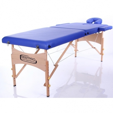 Składany stół do masażu Classic 2 (Blue)
