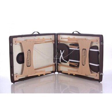 Foldable massage table Classic 2 (Coffee) 1 Foldable massage table Classic 2 (Coffee) 1