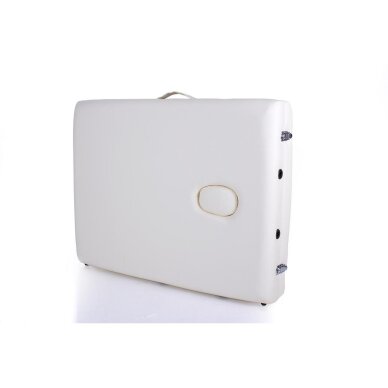 Sulankstomas masažo stalas Classic 2 (Cream) 2 Sulankstomas masažo stalas Classic 2 (Cream) 2