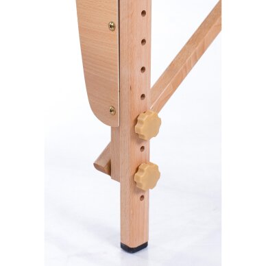 Sulankstomas masažo stalas Classic Oval 3 (Black) 9 Sulankstomas masažo stalas Classic Oval 3 (Black) 9