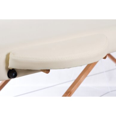 Składany stół do masażu Classic Oval 3 (Cream) 4 Składany stół do masażu Classic Oval 3 (Cream) 4