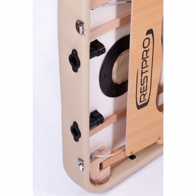Sulankstomas masažo stalas Memory 2 (Beige) 8