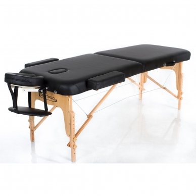 Sulankstomas masažo stalas Vip 2 (Black)