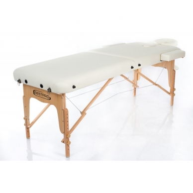 Sulankstomas masažo stalas Vip 2 (Cream) 1