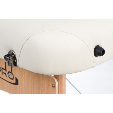 Foldable massage table Vip 2 (Cream) 4