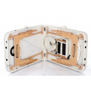 Foldable massage table Vip 2 (Cream) 8