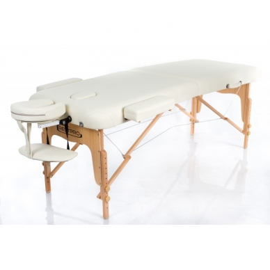 Foldable massage table Vip 2 (Cream)