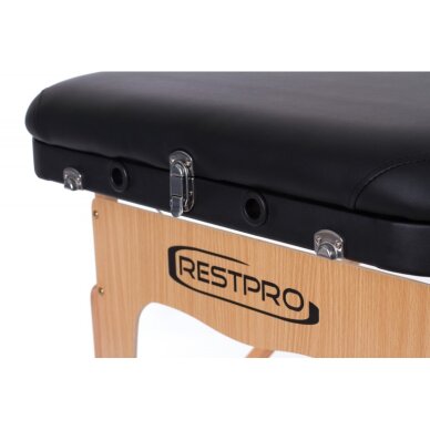 Sulankstomas masažo stalas Vip 3 (Black) 5