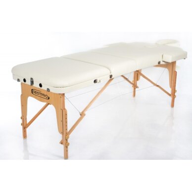 Foldable massage table Vip 3 (Cream) 1
