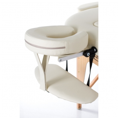 Складной массажный стол Vip Oval 2 (Cream) 2