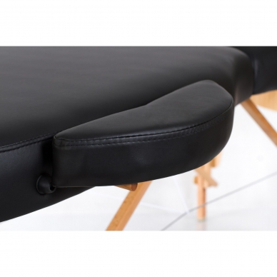 Foldable massage table Vip Oval 3 (Black) 7