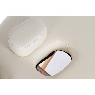 Foldable massage table Vip Oval 3 (Cream) 4