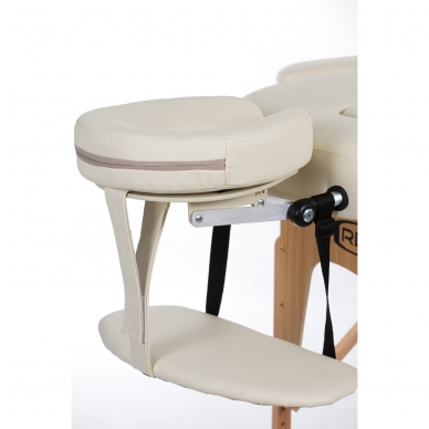 Składany stół do masażu Vip Oval 3 (Cream) 3