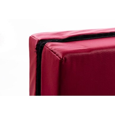 Salokāms vingrošanas paklājiņš Bordo 116x116cm 2 Salokāms vingrošanas paklājiņš Bordo 116x116cm 2