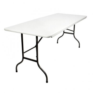Składany stół 180X75cm PICNIC WHITE 1