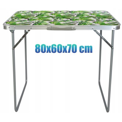 Складной туристический стол Summer Garden 80x60cm 2