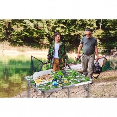 Folding camping table FLOWER 80x60cm 7