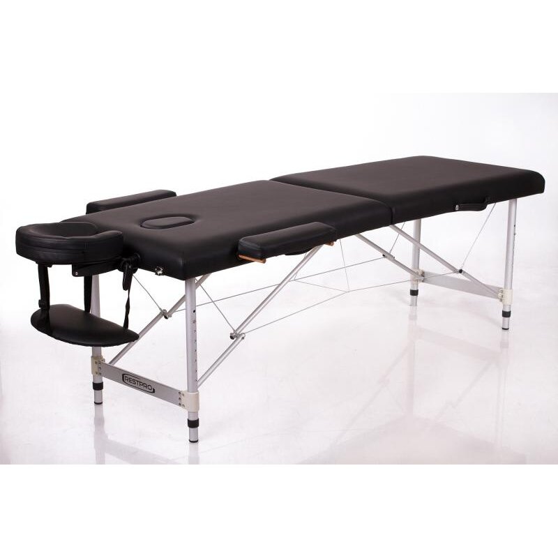 Foldable massage table ALU M2 (Black) Foldable massage table ALU M2 (Black)