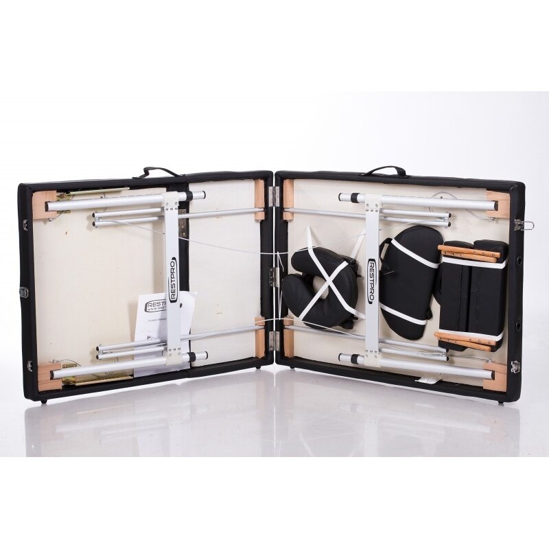 Складной массажный стол ALU 3 (Black) 2 Складной массажный стол ALU 3 (Black) 2