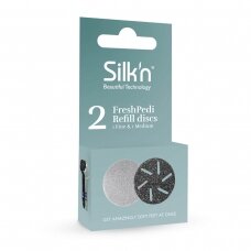 Silk'n FreshPedi Soft&Medium jalkojen kuorintakiekot (2 kpl).