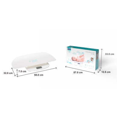 Scales for babies and children Lanaform Evolutive Scale 8
