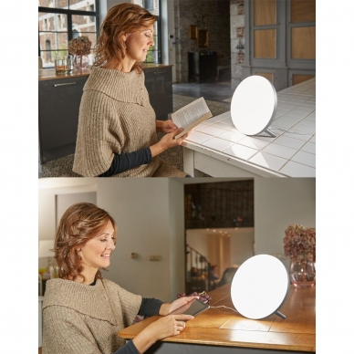 Valgusravi lamp Lanaform Lumino LED Silver 10.000 Lux 7