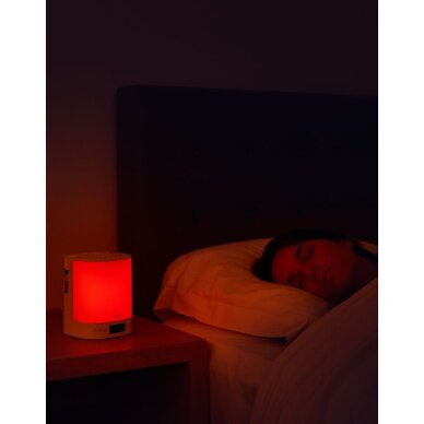 Šviesos žadintuvas su eterinių aliejaus garintuvu ir radija Lanaform Wake Up Scents 3 Šviesos žadintuvas su eterinių aliejaus garintuvu ir radija Lanaform Wake Up Scents 3